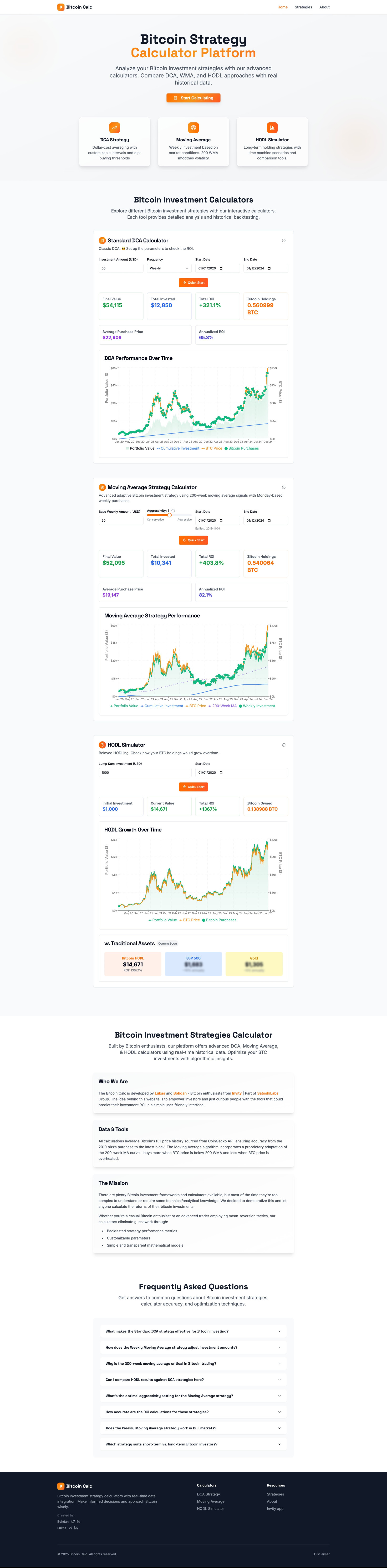Bitcoin Calc