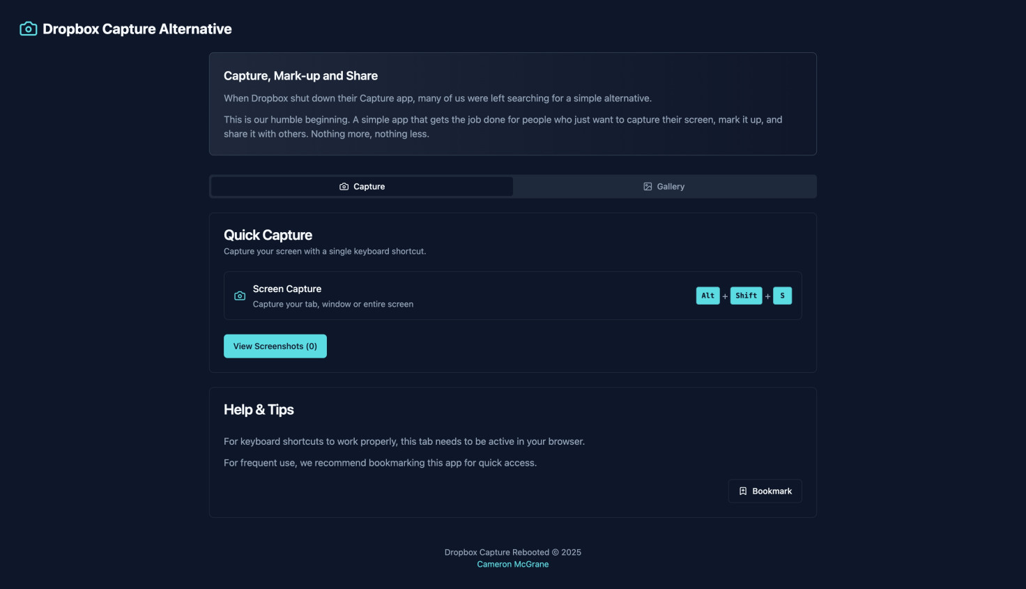 Dropbox Capture Rebooted