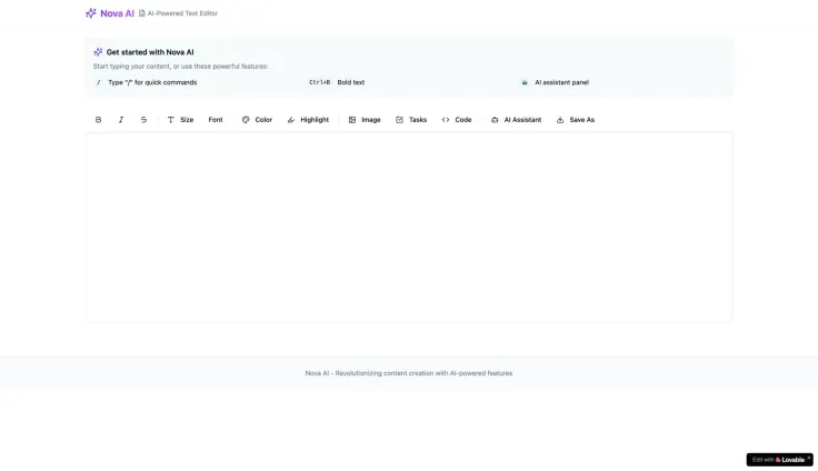 Nova ai
