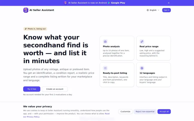 AI Seller Assistant