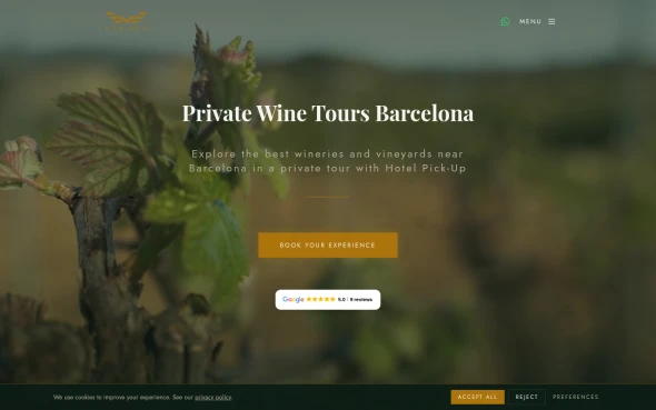 EVE BCN Private Wine and Cava Tours Barcelona