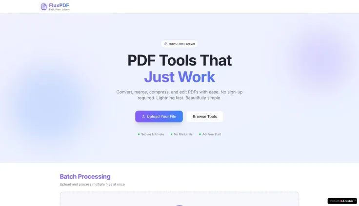 Flux PDF Studio