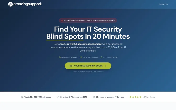 Free IT Audit Report - Security Assessment
