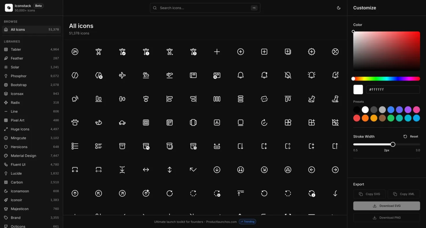 Iconstack