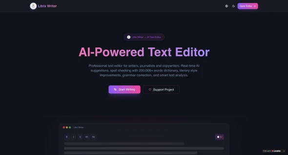 Litrix Writer