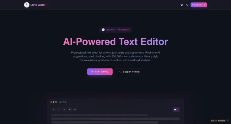 Litrix Writer
