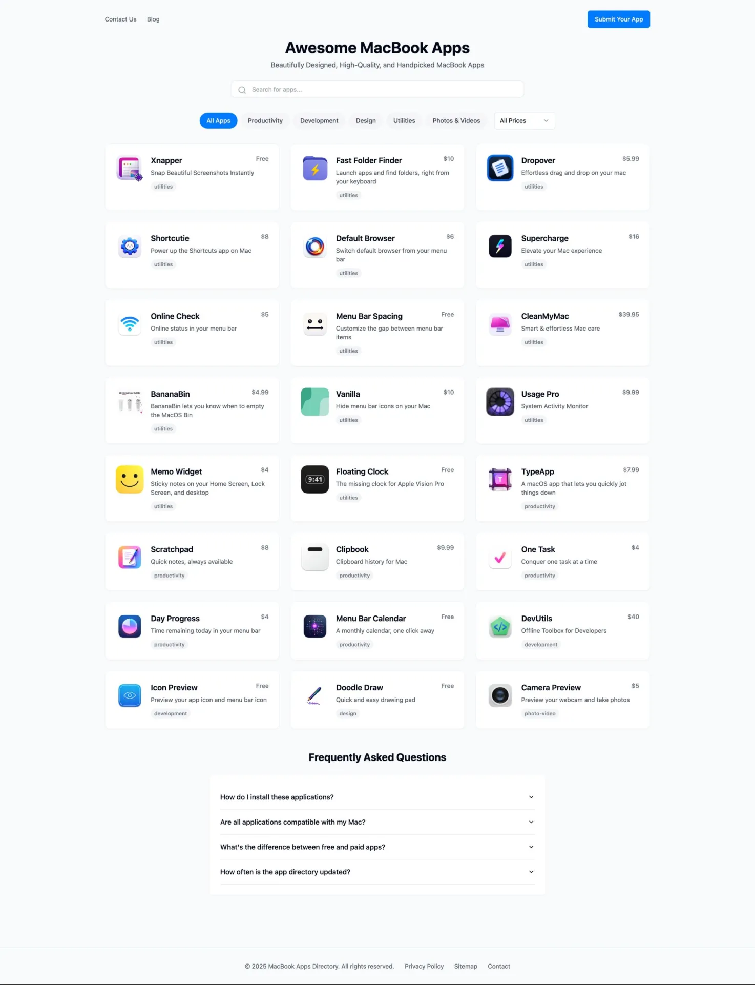 Macbook Apps