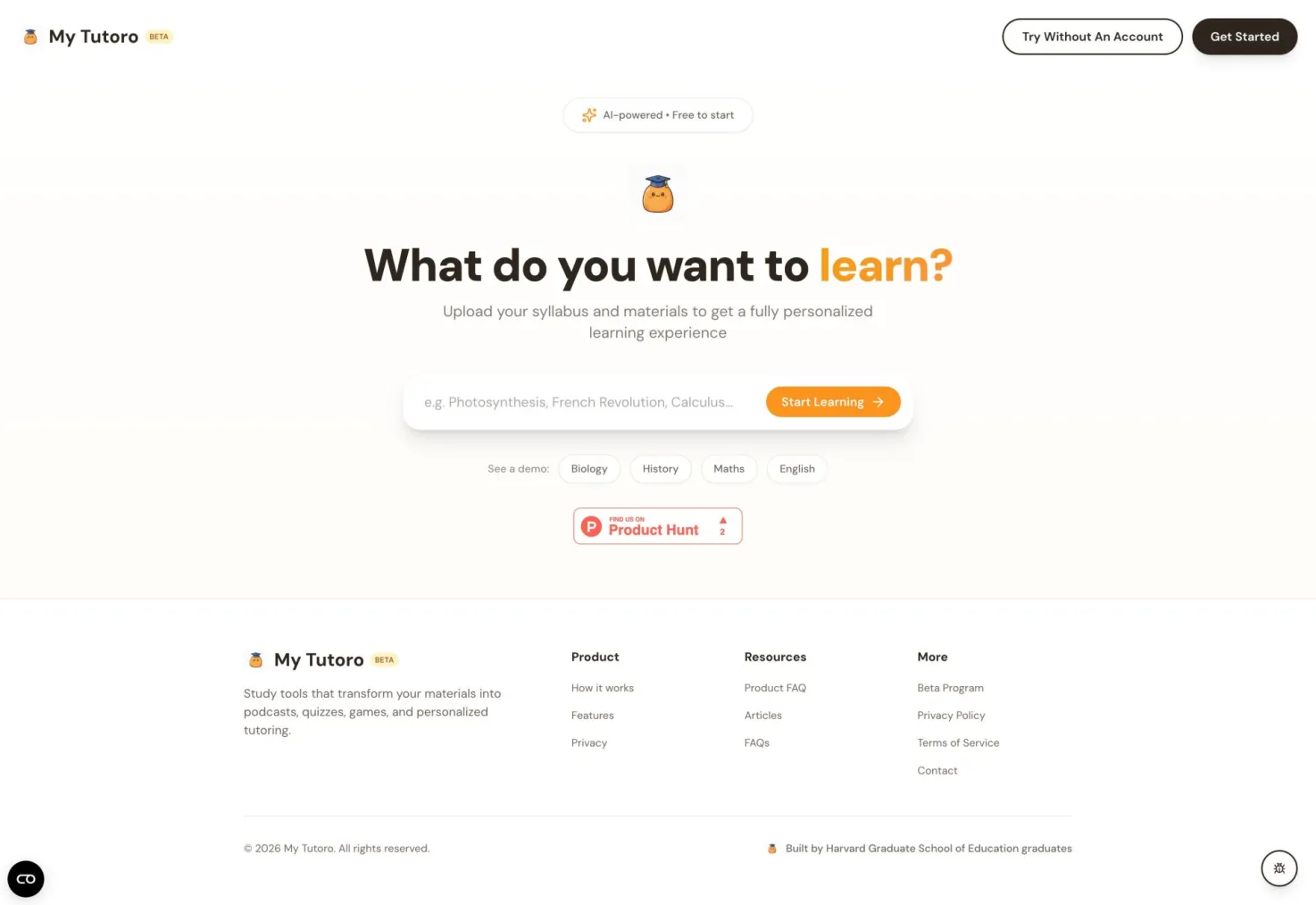 My Tutoro