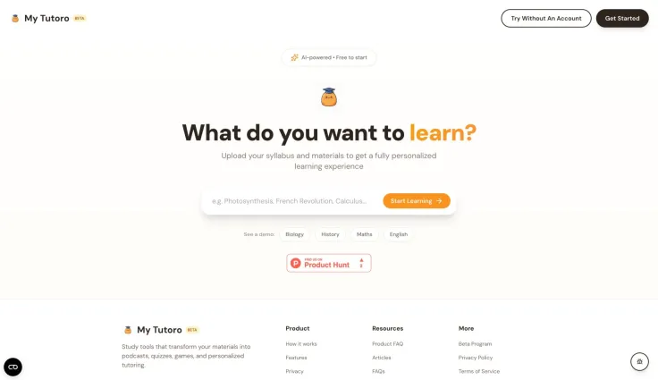 My Tutoro
