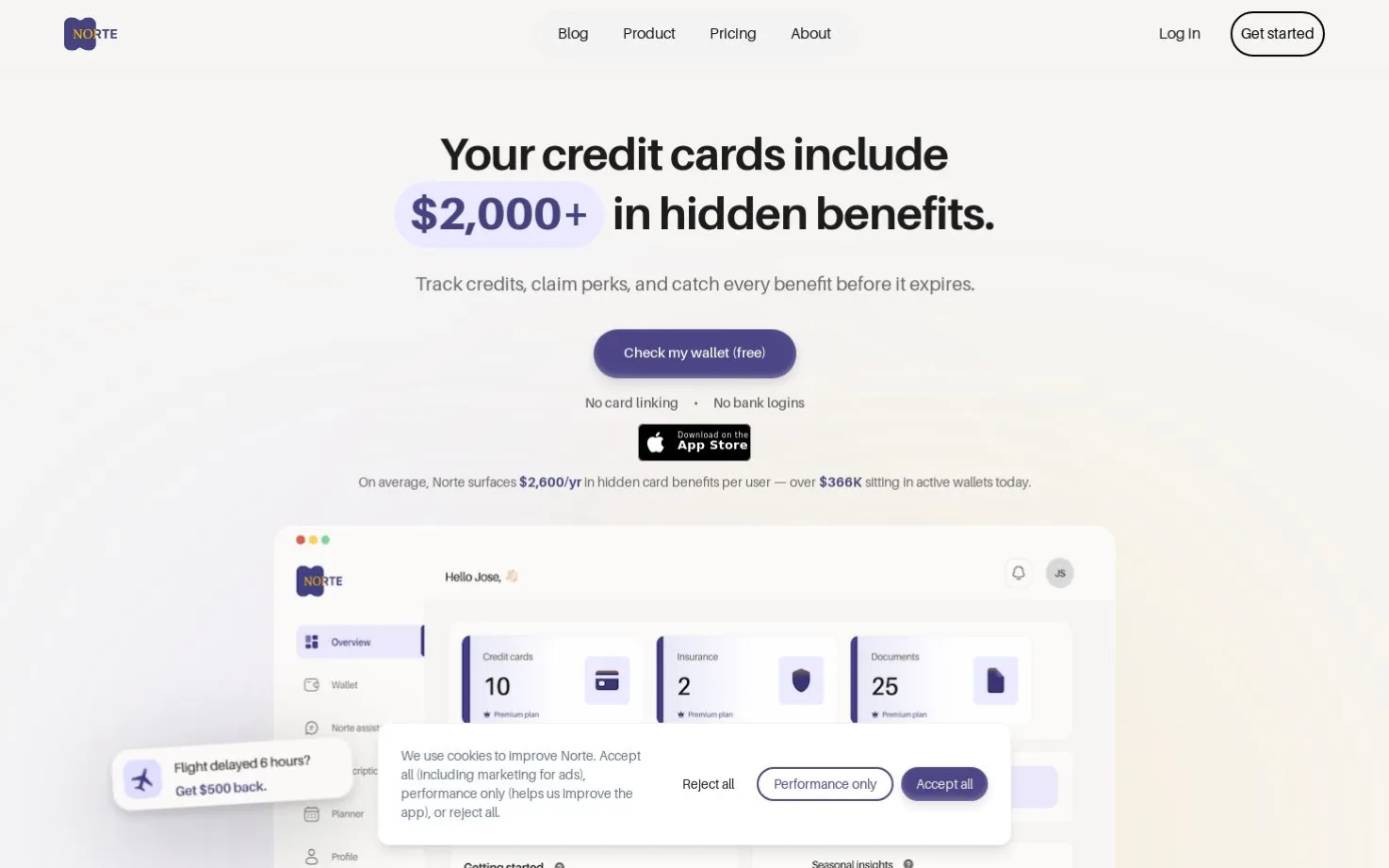 Norte Wallet Intelligence