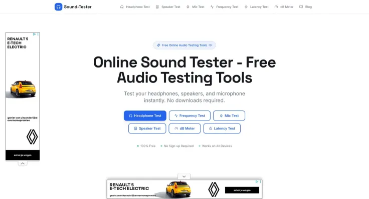 Sound-Tester