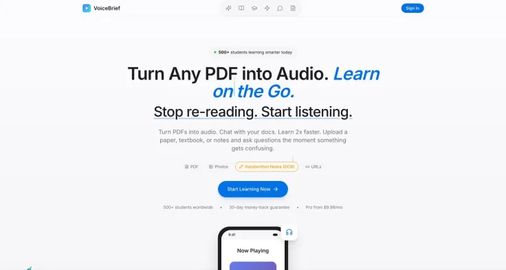 VoiceBrief.io