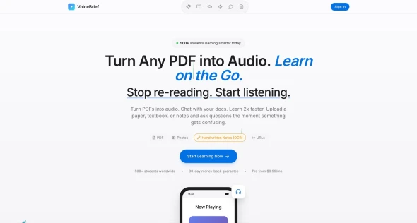 VoiceBrief.io
