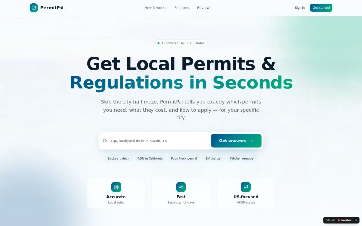 PermitPal assistant