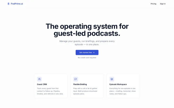 PodPrime.ai
