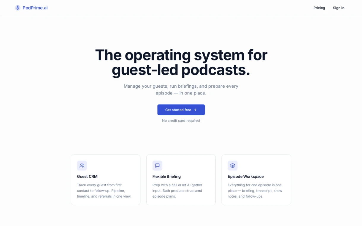PodPrime.ai