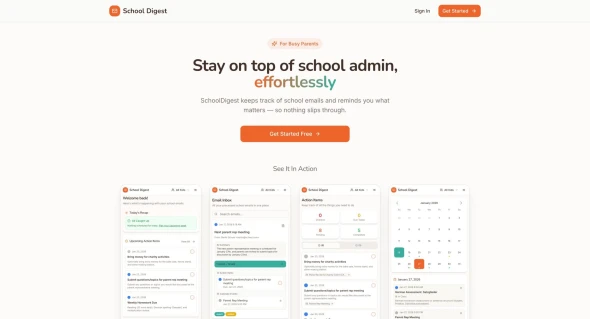 School emails Digest