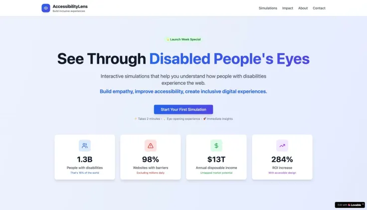 Accessibility Lens