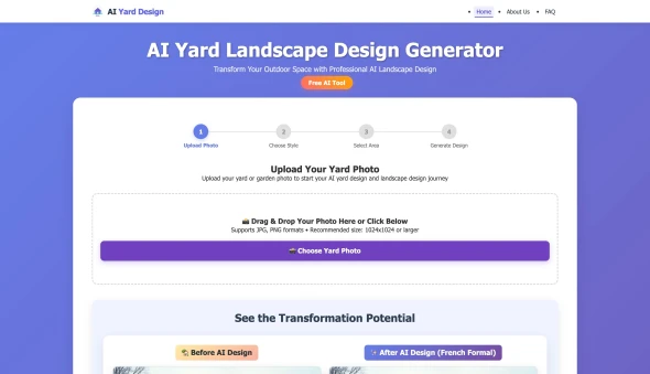 ai yard landscape design