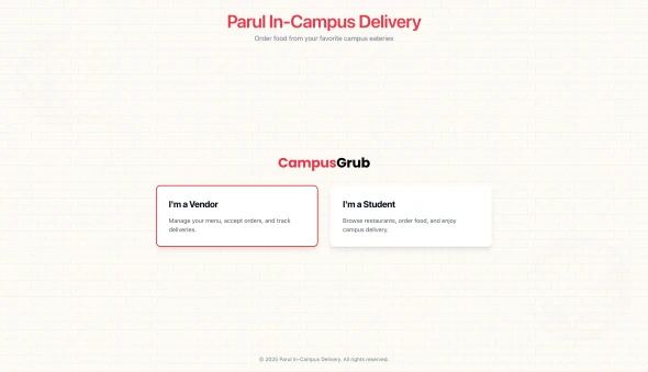 Parul In-Campus Delivery