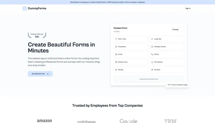 DummyForms