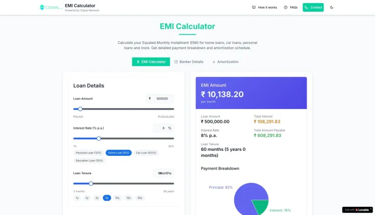 EMI Calculator