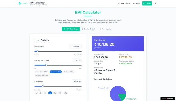 EMI Calculator