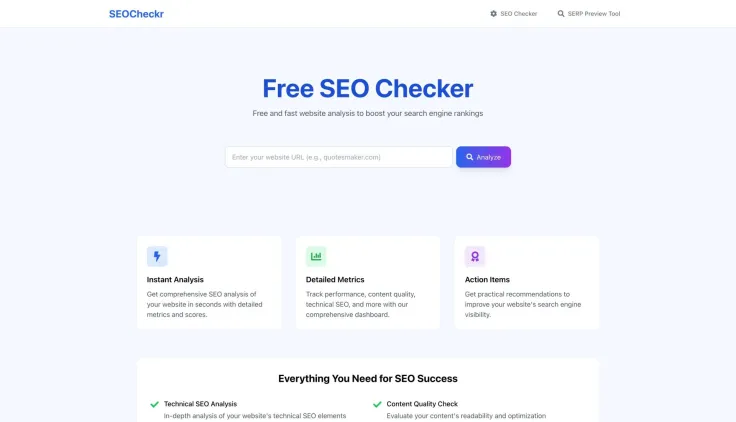 SEO Checker