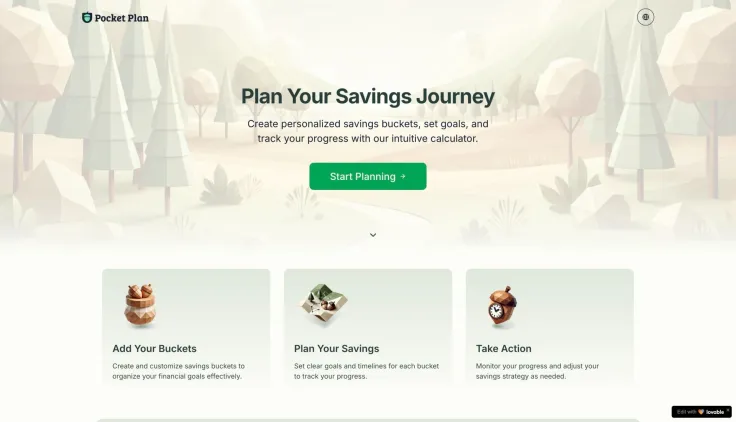 Pocket Plan