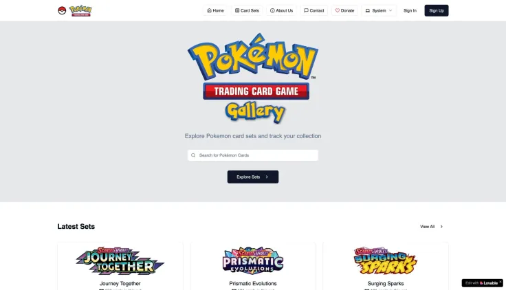 Pokemon TCG Gallery