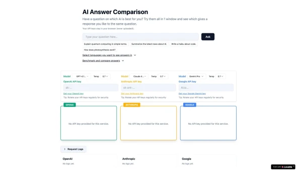 AI Answer Comparison