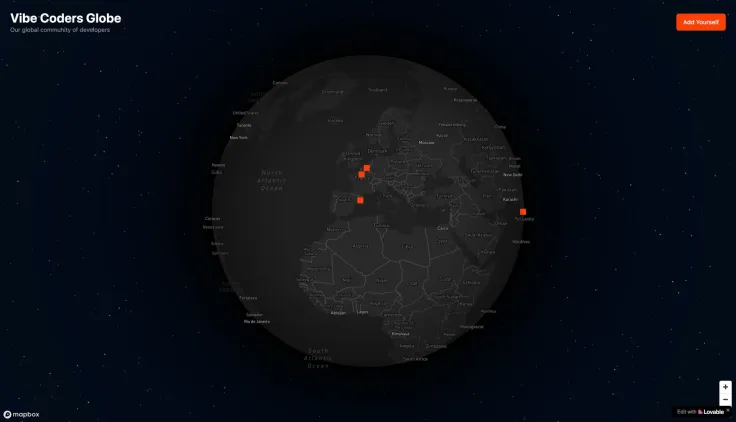 The Vibe Coders Globe