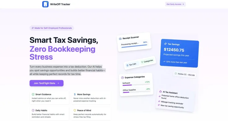 WriteOff Tracker