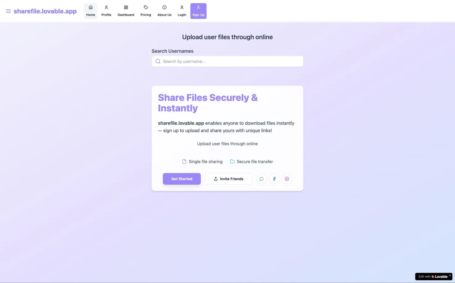 Sharefile.lovable.app
