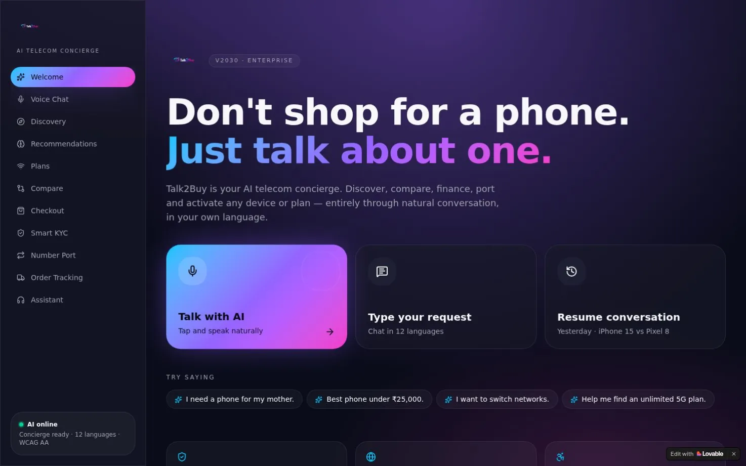 Talk2Buy