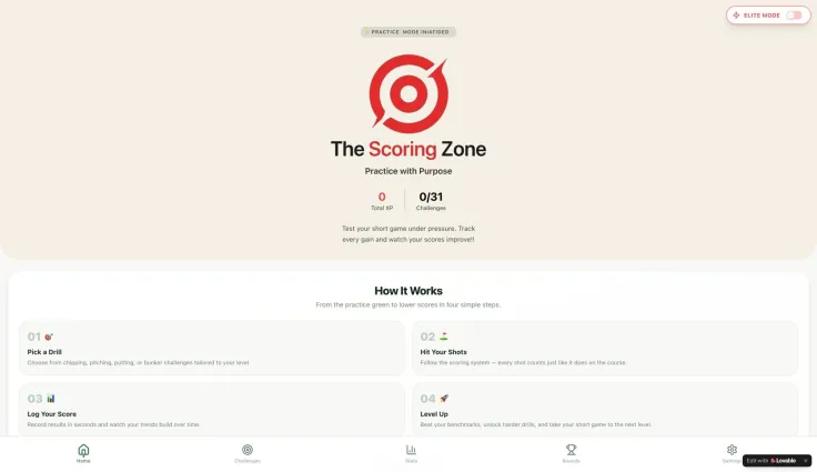 the Scoring Zone